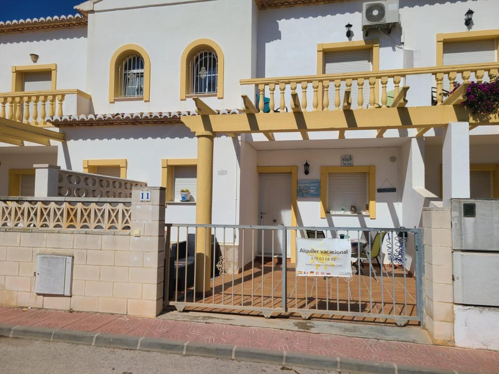 Bungalow Pueblo Mar En Els Poblets. Denia Exterior foto